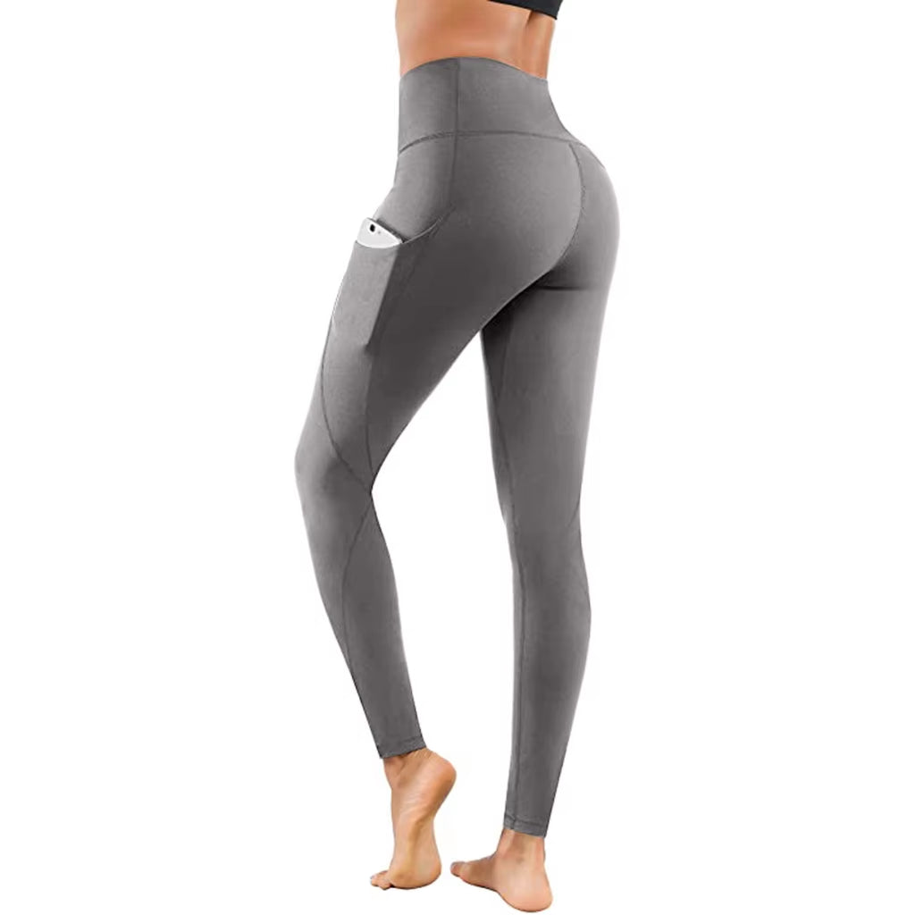 Womens High Waist Seamless Yoga Leggings Push up Tummy Control Gym Fitness Pants Stretch Running Workout Sports Tights