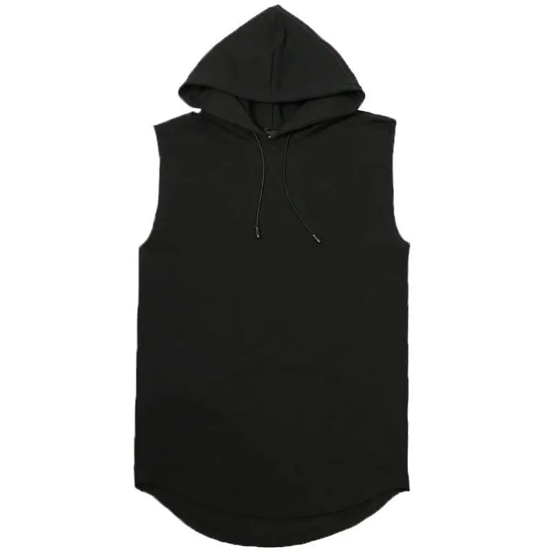 Quick Drying Sports Vest Sleeveless Vest Top Men'S Breathable Sports Shorts T-Shirt Hooded Sweatshirt T-Shirt Hip-Hop Sportswear