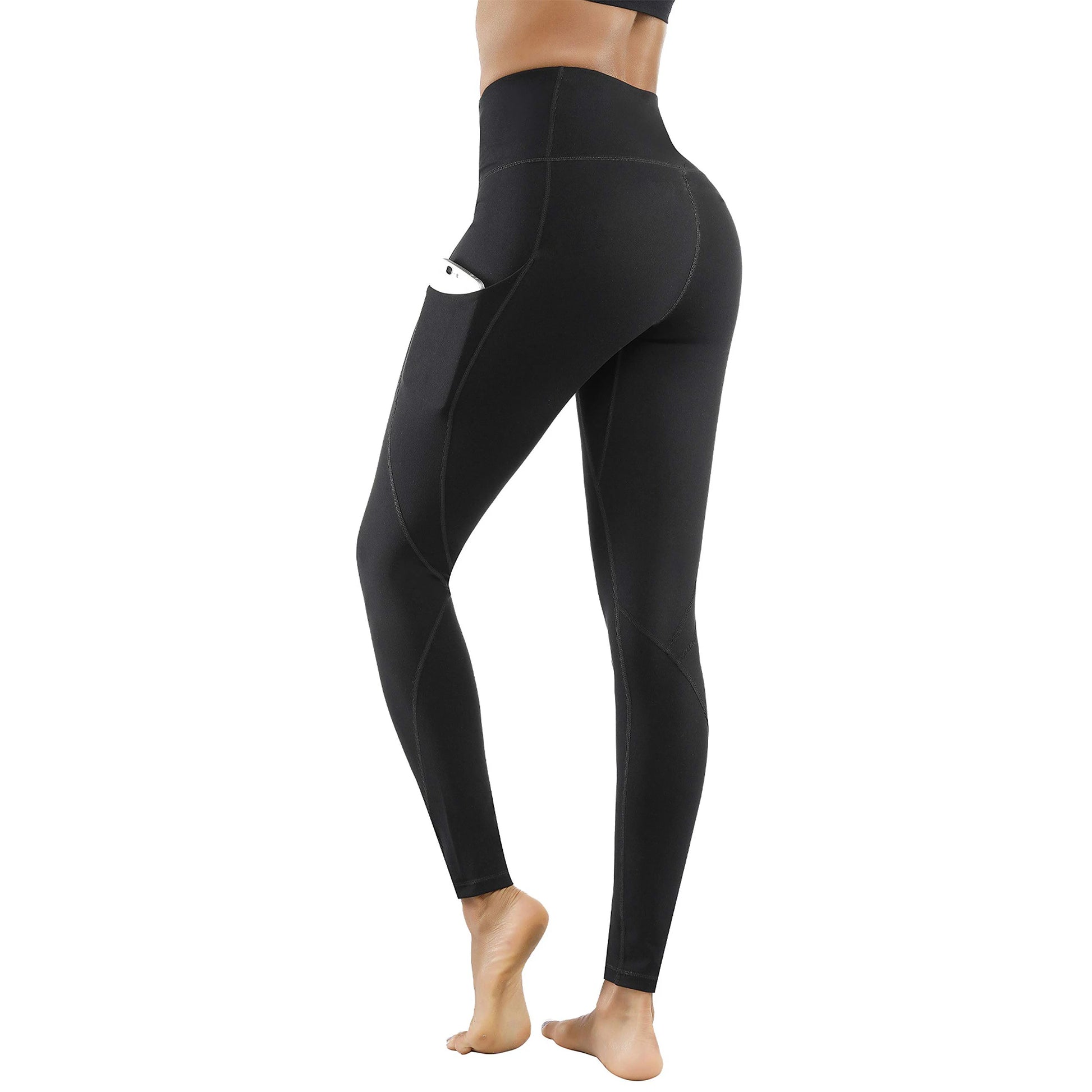 Womens High Waist Seamless Yoga Leggings Push up Tummy Control Gym Fitness Pants Stretch Running Workout Sports Tights