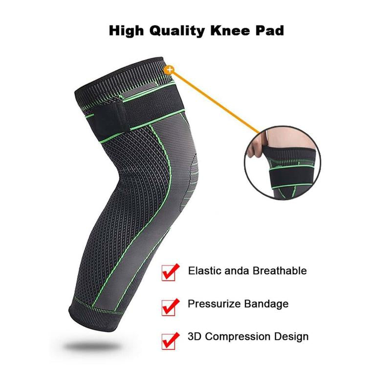 1Pc Knee Support for Sports, Warmth, Ankle Protection, Long Strap