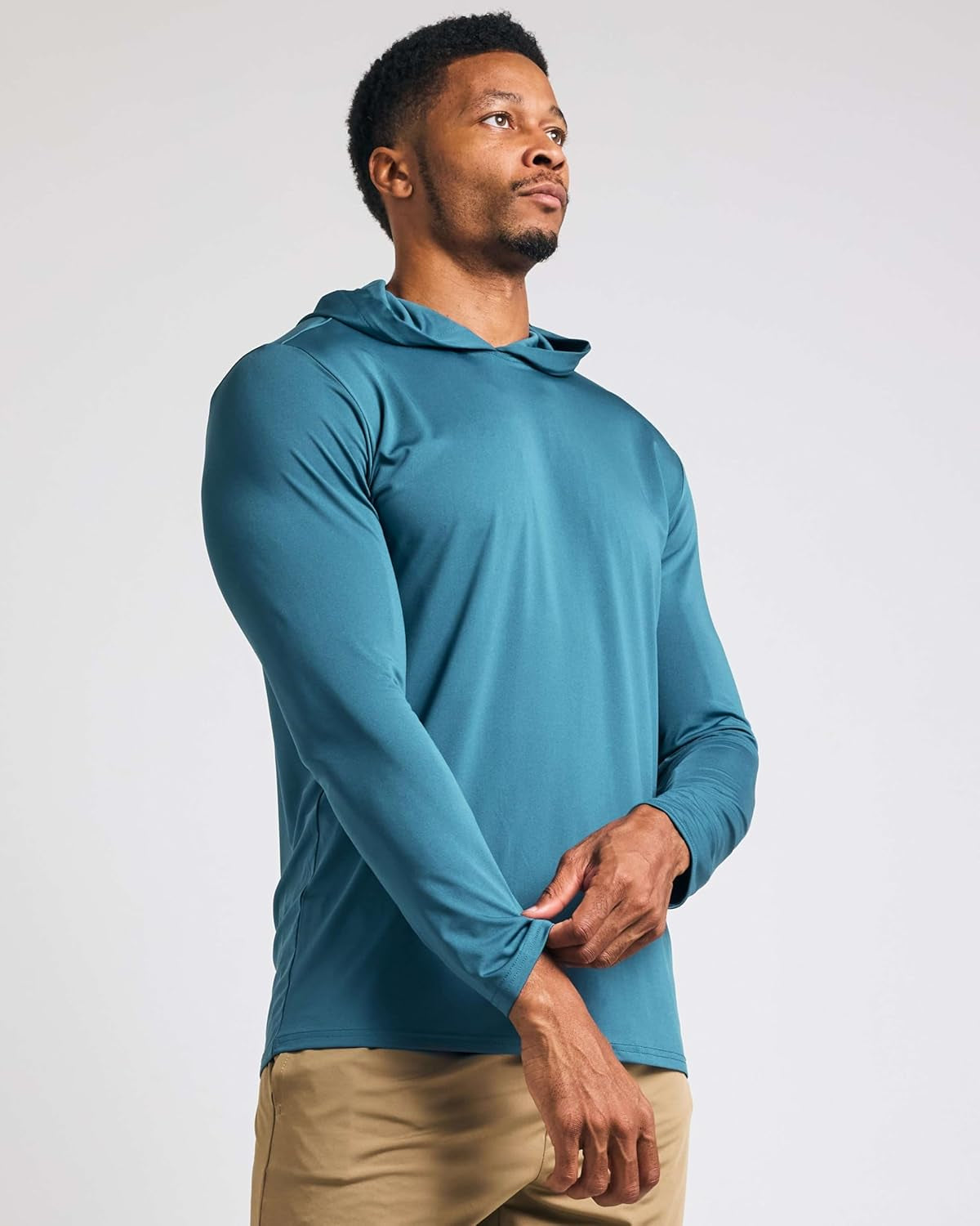 3 Pack: Men'S Dry Fit Wicking Long Sleeve Fishing Active Hoodie Pullover Sweatshirt (Big & Tall)