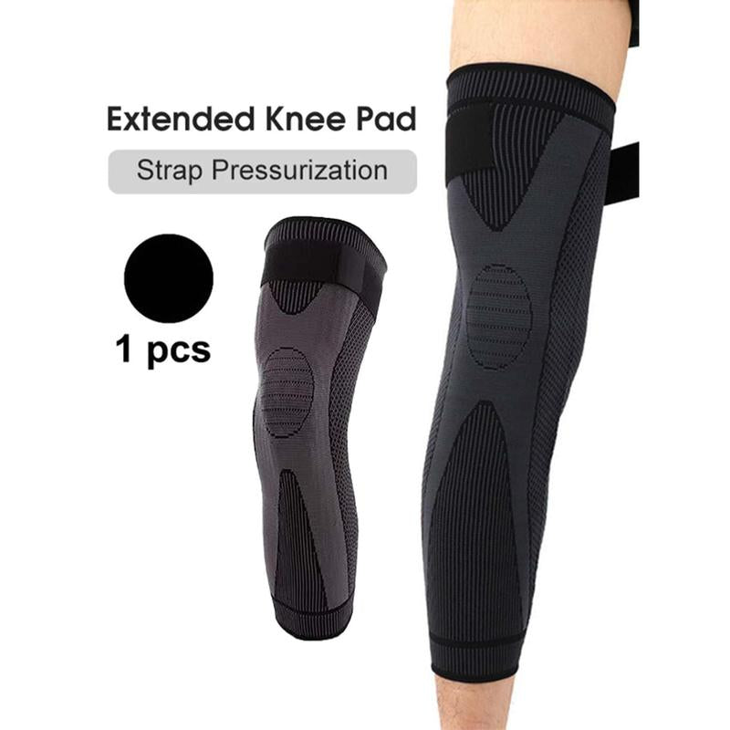 1Pc Knee Support for Sports, Warmth, Ankle Protection, Long Strap