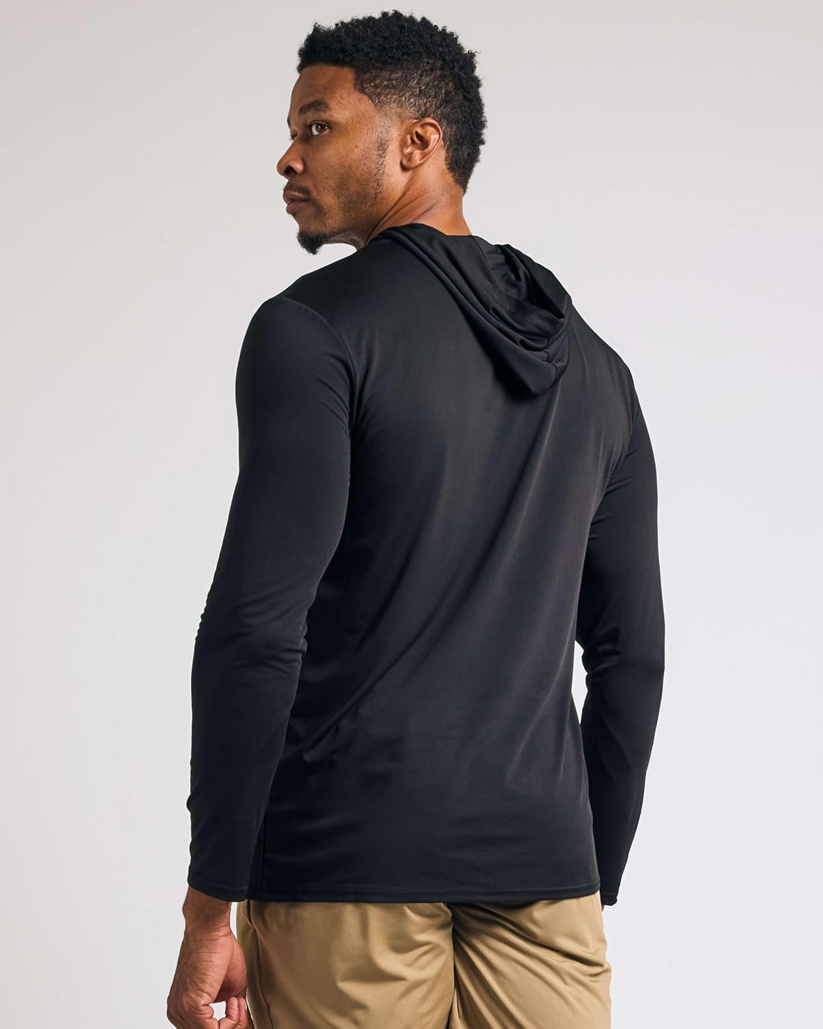 3 Pack: Men'S Dry Fit Wicking Long Sleeve Fishing Active Hoodie Pullover Sweatshirt (Big & Tall)